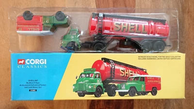 Corgi 31005 Bedford S Type Articulated Tanker & Landrover Set Ltd Edition New - Image 1 of 3
