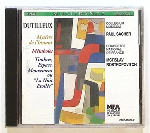 HENRI DUTILLEUX ~ Dutilleux: Mystere De L'instant / Metaboles / Timbres ~ CD - Picture 1 of 3