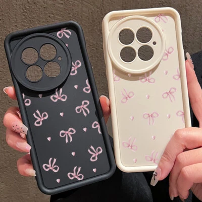 Bow Shockproof Phone Case For OnePlus 13 12 Ace 5 3 13T 13R 12R Silicone Cover - Image 1 of 4