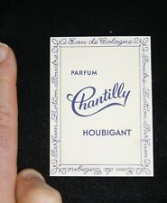 Carte parfum HOUBIGANT (chantilly)