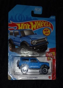 Hot Wheels | NEW | '21 Ford Bronco | Blue | Then & Now | - Picture 1 of 2