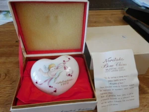 1975 Limited edition Noritake Valentine Heart still in original box - Picture 1 of 4