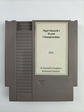 Nigel Mansell's World Championships Nintendo Nes prototype