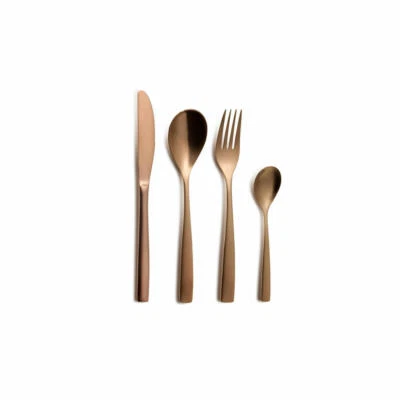 Comas Besteckset Barcelona Cobre 24-tlg., Tafelbesteck PVD-beschichtet Edelstahl - Bild 1 von 2