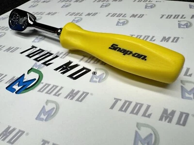 SUBASTA 24 HORAS Herramientas a Presión EE. UU. NUEVO CLÁSICO AMARILLO 1/4" Trinquete de Transmisión THLD72 Foto 1 de 4