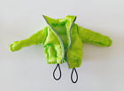 Accessoire veste tampon verte poupée arc-en-ciel chasseur de jade