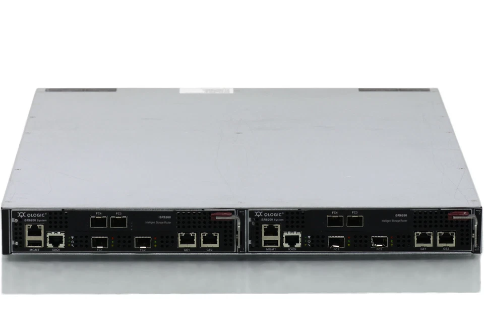 Qlogic iSR6200 System Intelligent Storage Router - 6260-C12-B-CK-C B - Image 1 of 2