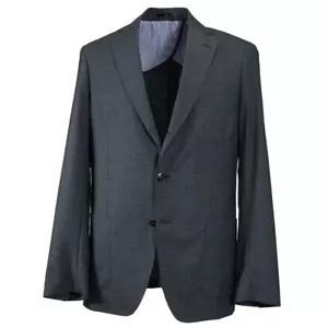 NWT $1150 MICHAEL BASTIAN Slim-Fit Houndstooth Wool Sport Coat 42 R - Picture 1 of 11