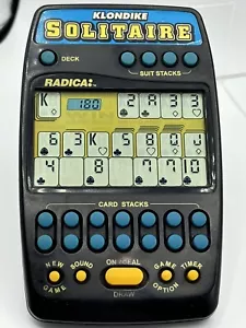 De Colección Radica Klondike 2 en 1 Solitario Portátil Juego Estándar & Vegas Modos Probados_ - Imagen 1 de 4