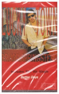 BRUCE SPRINGSTEEN "Lucky Town" MUSICASSETTA (TAPE) Cat.471424-4 SONY NEW SEALED - Picture 1 of 2
