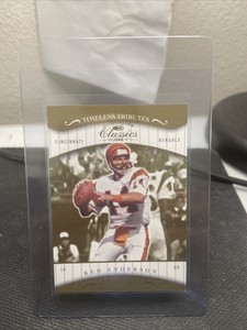 2001 Donruss Classics Timeless Tributes #157 Ken Anderson 018/100