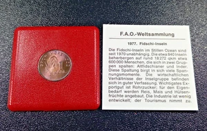FAO moneda 1977 Fiji 1 Cent - Picture 1 of 3