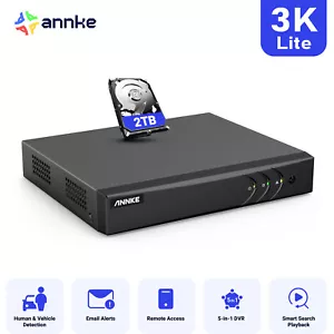 ANNKE 16CH 5MP Lite DVR Security Video Recorder Remote Motion Alarm H.265+ 2TB - Picture 1 of 13
