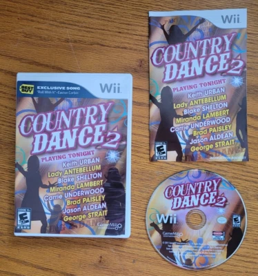 Country Dance 2 Nintendo Wii Game Complete CIB Best Buy Exclusive Variant - Image 1 of 2