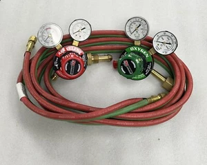 Victor FirePower G350-150-540 OxyFuel 350 Acetylene + 350 Heavy Duty Oxygen REG. - Picture 1 of 11