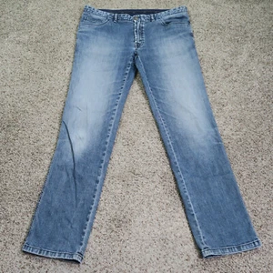 Brioni Jeans Mens 38 Blue Chamonix Comfort Fit Denim 5 Pocket Straight Leg 38x33 - Picture 1 of 15