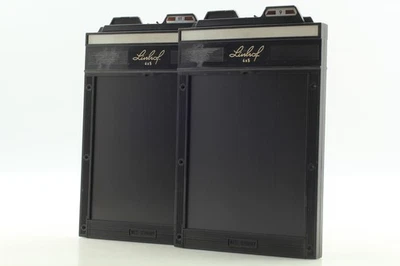 2 pieces [Exc+5] Linhof 45 4x5 Large Format Cut Film Holder From JAPAN - Image 1 of 4