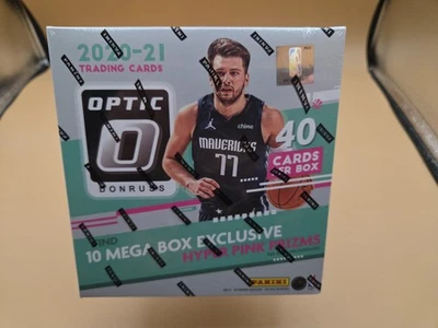 Mega caixa de basquete óptico 2020-21 nova hiper rosa prêmio 2020-2021 ano de controle remoto maxey - Imagem 1 de 2