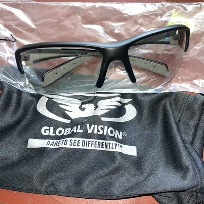 Global Vision Hercules 7 Transition Lens Safety Glasses - Clear to Smoke Z87.1 - Image 1 of 4
