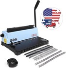 Máquina de encuadernación con alambre, encuadernadora espiral de 32 agujeros US