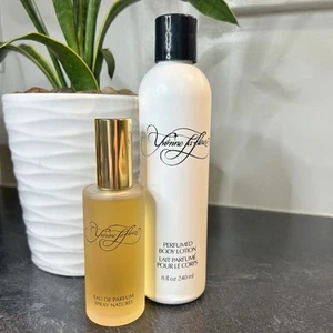 RARE Yvonne La Fleur Eau De Parfum Spray 2 fl. oz. & 8 Oz Body Lotion NEW - Picture 1 of 9