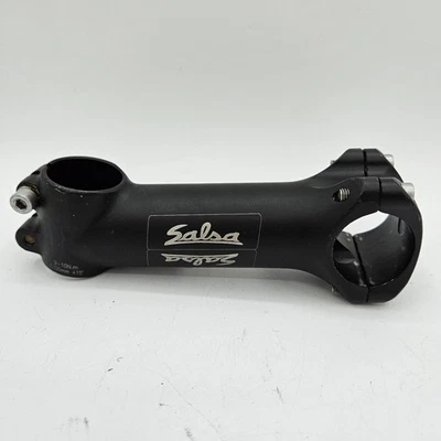 Salsa Threadless Stem +/-15°, 120 mm Ext., 31.8 mm Clamp, Black, 1-1/8" Steerer - Image 1 of 4