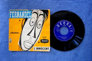 FERNANDEL / EP DECCA 455.677 / BIEM 1958 (F) - Picture 1 of 2