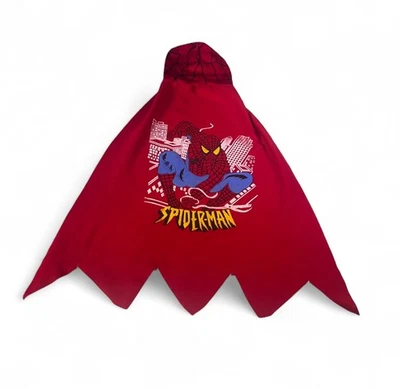 蜘蛛侠儿童红角带附加连帽面具万圣节装扮儿童服装 — 第 1/4 张图片