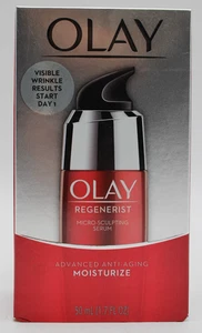 Olay Regenerist Micro-Sculpting Serum, Reduces Fine Lines & Wrinkles, 1.7 fl oz - Picture 1 of 4