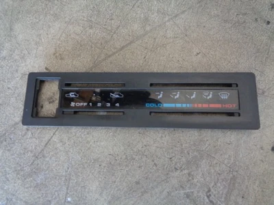 FACEPLATE 1994-1997 Nissan D21 Hardbody Pickup Heater AC Climate Controls OEM - Image 1 of 2