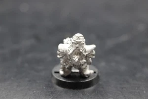 Warhammer 40k Rogue Trader Squats RT303 Captain Khyrk Commander Metal - Imagen 1 de 2