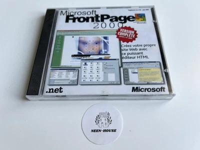 Microsoft FrontPage 2000 - Logiciel PC (Limité À 45 Jours) - FR - Neuf Blister - Image 1 of 3