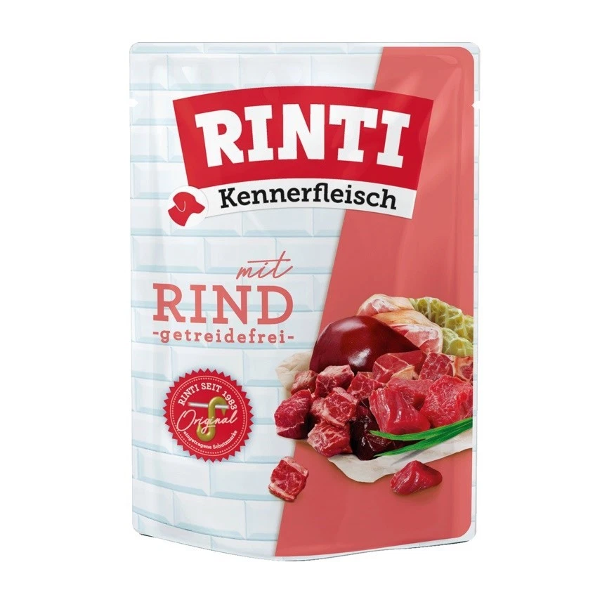 4000158924612 RINTI Kennerfleisch Beef- Nassfutter für Hunde - 400g RINTI - Bild 1 von 1