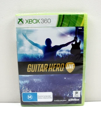 Guitar Hero Live Microsoft Xbox 360 Game Brand New & Sealed PAL - Free Postage - Image 1 of 4