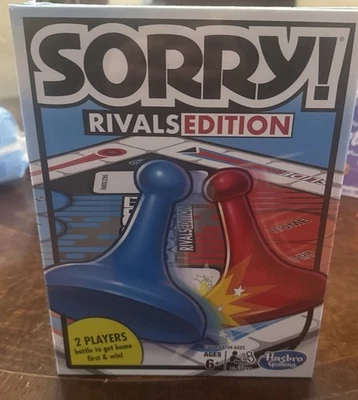 Sorry Rivals Edition Board Game New Unopened - Image 1 of 2