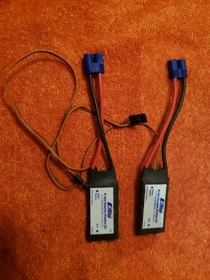 E-flite 40 Amp Sensorless Brushless ESC 2-3 Lipo Cells   - JT25 - Lot Of 2 Units - Image 1 of 4