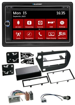 Blaupunkt Bluetooth DAB 2DIN USB DVD MP3 Autoradio für Honda Insight ZE2 09-13 - Bild 1 von 4