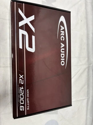 Amplificador multicanal Arc Audio X2 1200.6 (seis canales) Foto 1 de 4