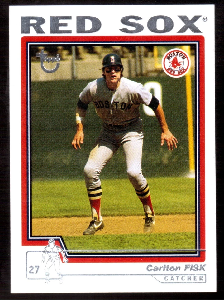 2004 TOPPS RETIRED SIGNATURE #48 CARLTON FISK - Image 1 of 1