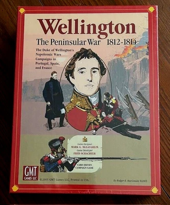 Wellington The Peninsular War 1812-1814. GMT 2005.  NEW IN SHRINK. - Image 1 of 4