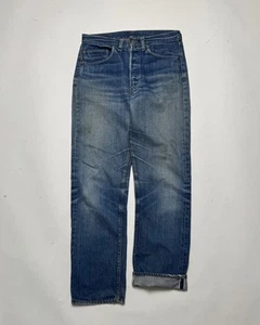 Vintage 1970s Levi 501 Selvedge Redlines Dark Wash Single Stitch Size 31x32 - Picture 1 of 9
