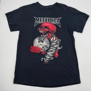 Camiseta Metallica Pushead Pequeña Negra Madly in Anger with the World Spencer's - Imagen 1 de 6