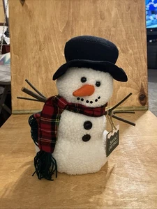Muñeco de nieve decoración de Navidad 13 X 11 pulgadas  - Imagen 1 de 5