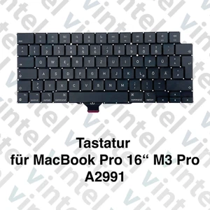 Tastatur für MacBook Pro 16" M3 Pro 2023 A2991 #Apple - Bild 1 von 3