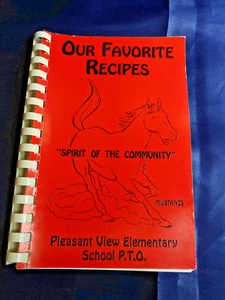 1996-PLEASANT VIEW ELEMENTARY SCHOOL MONROE VA COOKBOOK SPIRAL - Bild 1 von 6