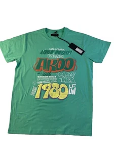 MENS 100% AUTHENTIC Akoo T-SHIRT SIZE Large & Color Mint Green - Picture 1 of 5