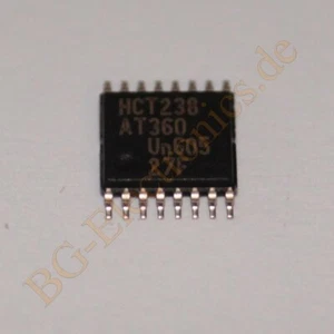 10 x 74HCT238PW 3-to-8 line decoder/demultiplexer Philips TSSOP-16 10pcs - Picture 1 of 1