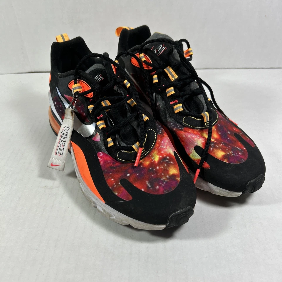 Nike Air Max 270 React Supernova 2020 men’s size 8 Black Orange - Image 1 of 4