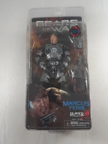 NECA 2008 Gears of War Marcus Fenix Action Figure Cover