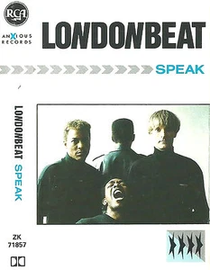 Londonbeat Speak CASSETTE ALBUM Anxious Records ZK 71857 Electronic House - Picture 1 of 6